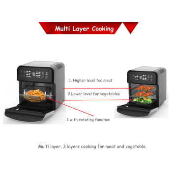 12L Electric Digital Lcd Display Air Fryer